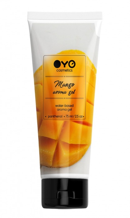 Лубрикант на водной основе OYO Aroma Gel Mango с ароматом манго - 75 мл. - OYO - купить с доставкой в Северске