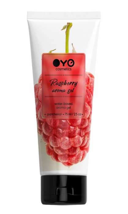 Лубрикант на водной основе OYO Aroma Gel Raspberry с ароматом малины - 75 мл. - OYO - купить с доставкой в Северске