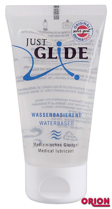 Вагинальная смазка на водной основе JUSTGLIDE - 50 мл. - Orion - купить с доставкой в Северске