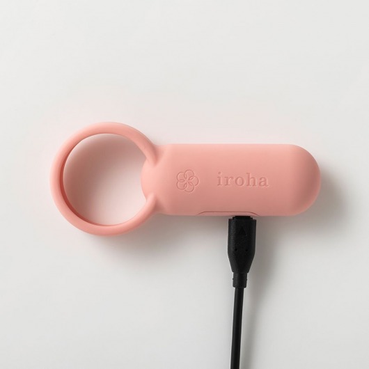 Коралловое эрекционное кольцо Iroha SVR Coral Pink - Tenga - в Северске купить с доставкой