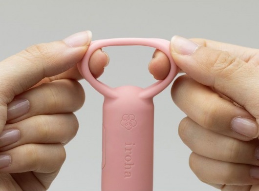 Коралловое эрекционное кольцо Iroha SVR Coral Pink - Tenga - в Северске купить с доставкой