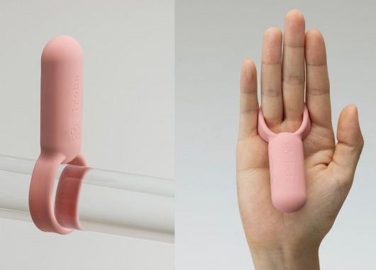 Коралловое эрекционное кольцо Iroha SVR Coral Pink - Tenga - в Северске купить с доставкой