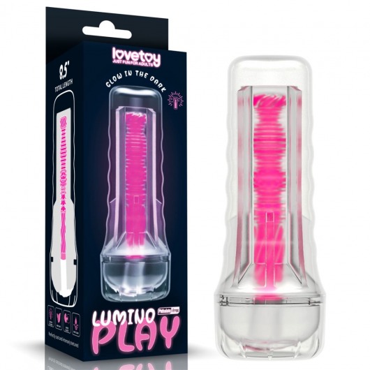 Светящийся в темноте мастурбатор 8.5 Lumino Play Masturbator - Lovetoy - в Северске купить с доставкой