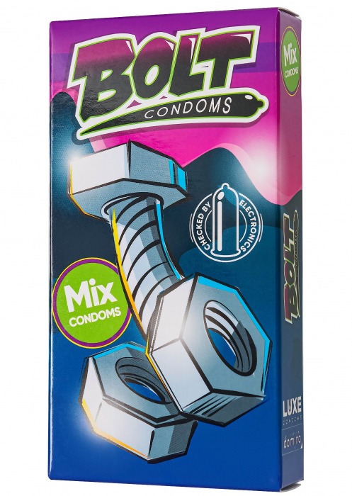 Набор презервативов Bolt Condoms - Luxe - купить с доставкой в Северске
