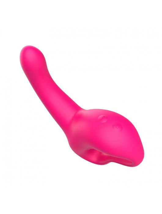Розовый вибратор для G-стимуляции - I-MOON