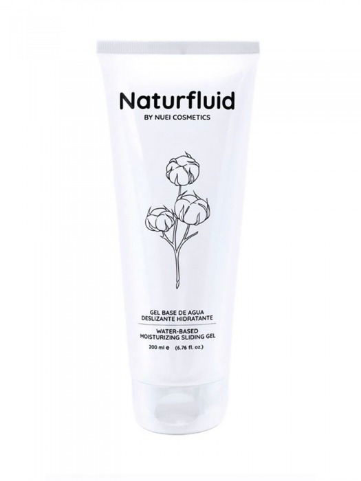 Экстраскользкий лубрикант на водной основе Nuei Naturfluid - 200 мл. - Nuei cosmetics - купить с доставкой в Северске