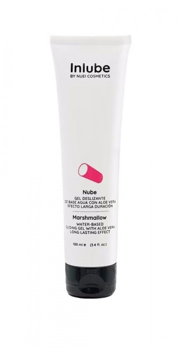 Лубрикант на водной основе Nuei Inlube с алоэ вера и ароматом маршмеллоу -100 мл. - Nuei cosmetics - купить с доставкой в Северске