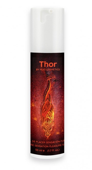 Возбуждающий унисекс гель Thor Fire Gel - 50 мл. - Nuei cosmetics - купить с доставкой в Северске