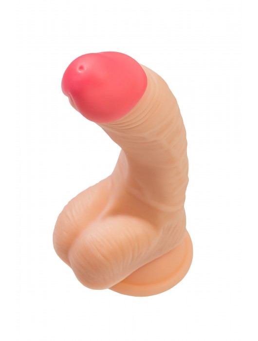 Телесный фаллоимитатор Nash - 18 см. - ToyFa