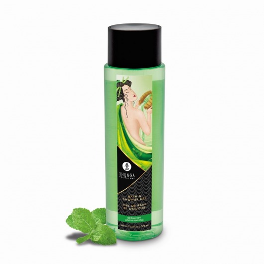 Гель для душа Sensual Mint с ароматом мяты - 370 мл. -  - Магазин феромонов в Северске