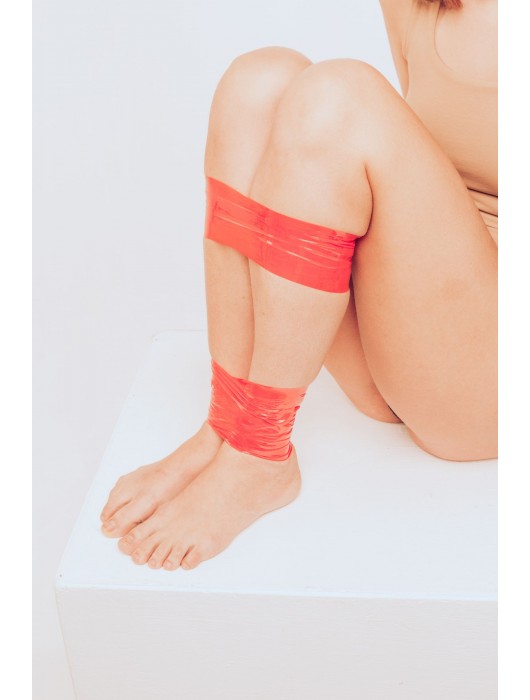 Красная бондажная лента Endorphin - Lola Games - купить с доставкой в Северске