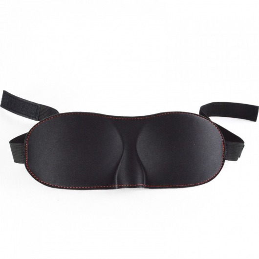 Черная маска на липучке «Комфорт» - Sitabella - купить с доставкой в Северске