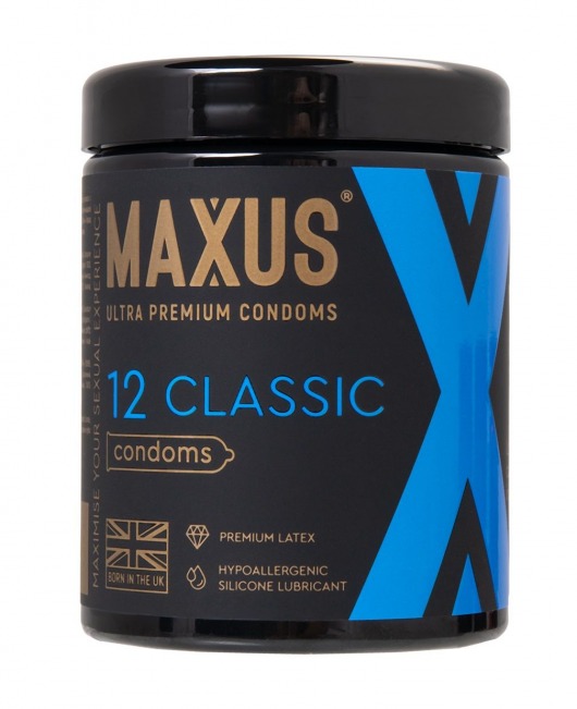 Классические презервативы MAXUS Classic - 12 шт. - Maxus - купить с доставкой в Северске