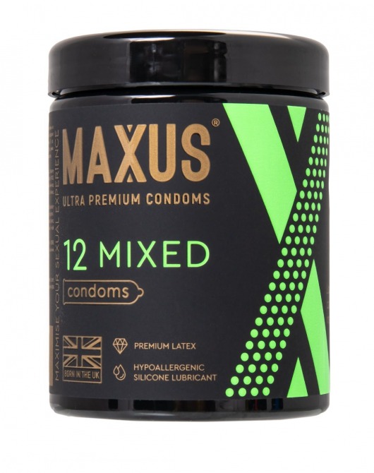 Презервативы MAXUS Mixed - 12 шт. - Maxus - купить с доставкой в Северске