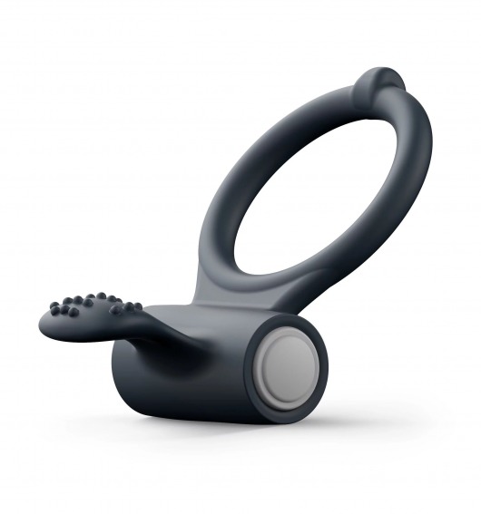 Черное эрекционное кольцо Power Clit - Dorcel - в Северске купить с доставкой