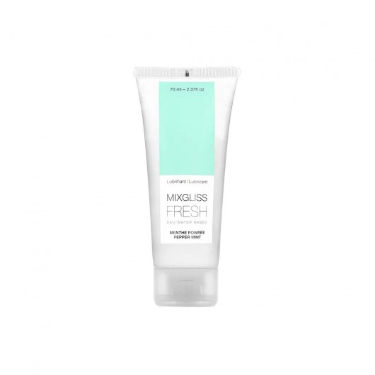 Лубрикант с охлаждающим эффектом Mixgliss Fresh Pepper Mint - 70 мл. - Strap-on-me - купить с доставкой в Северске