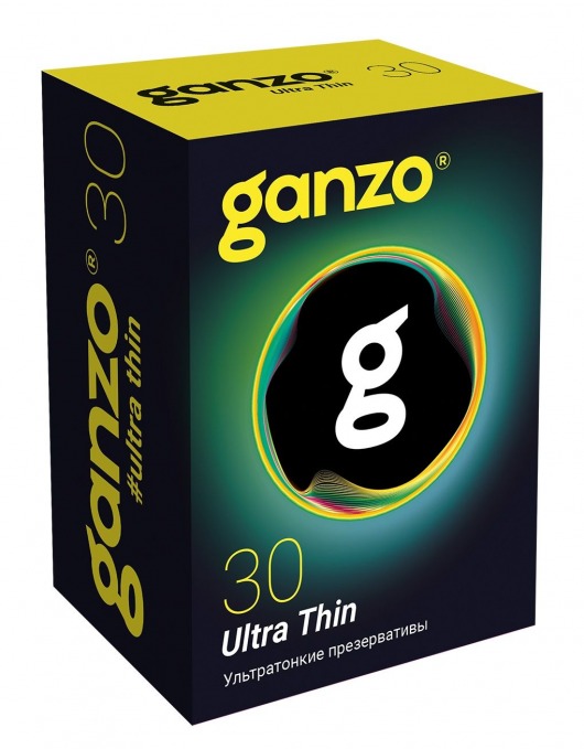 Супертонкие презервативы Ganzo Ultra thin - 30 шт. - Ganzo - купить с доставкой в Северске