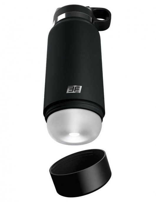 Черный мастурбатор в виде бутылки Fap Flask - Pipedream - в Северске купить с доставкой