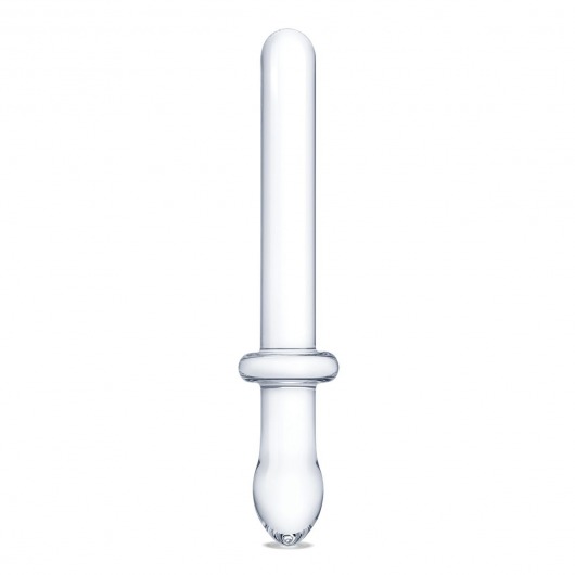 Анально-вагинальный двусторонний фаллоимитатор Classic - 23 см. - Glas