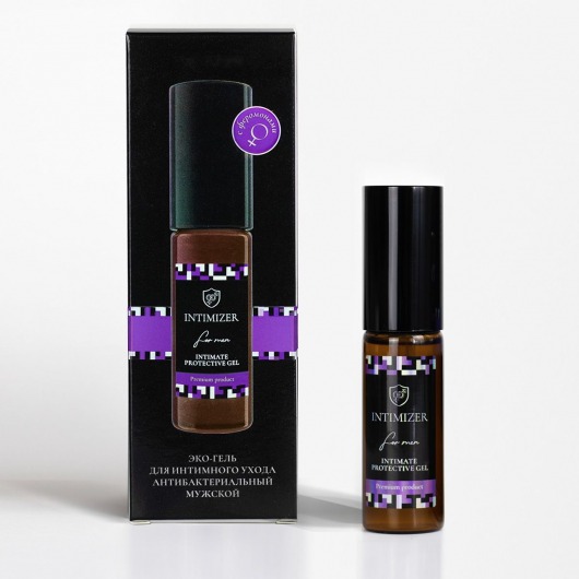 Мужской антибактериальный эко-гель для интимного ухода Intimizer - 20 мл. - Intimizer - купить с доставкой в Северске