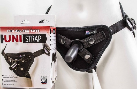 Универсальные трусики Harness UNI strap с корсетом - LOVETOY (А-Полимер) - купить с доставкой в Северске