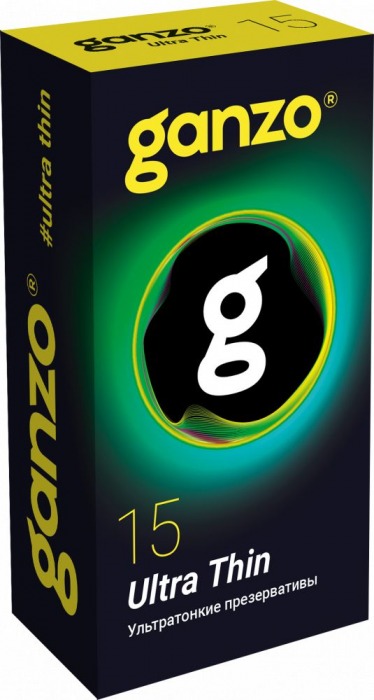 Прозрачные ультратонкие презервативы Ganzo Ultra thin - 15 шт. - Ganzo - купить с доставкой в Северске