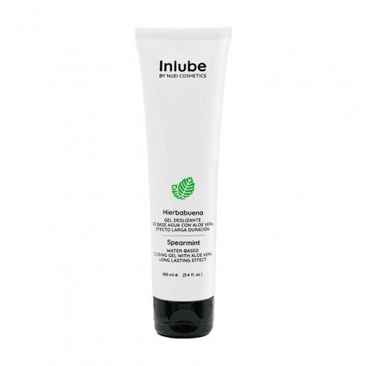 Водный лубрикант Nuei Inlube с алоэ вера и ароматом мяты - 100 мл. - Nuei cosmetics - купить с доставкой в Северске