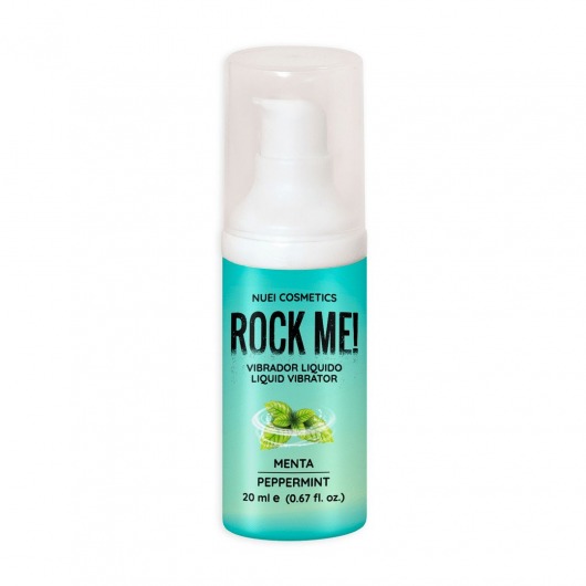 Жидкий вибратор Nuei Rock Me! с ароматом мяты - 20 мл. - Nuei cosmetics - купить с доставкой в Северске