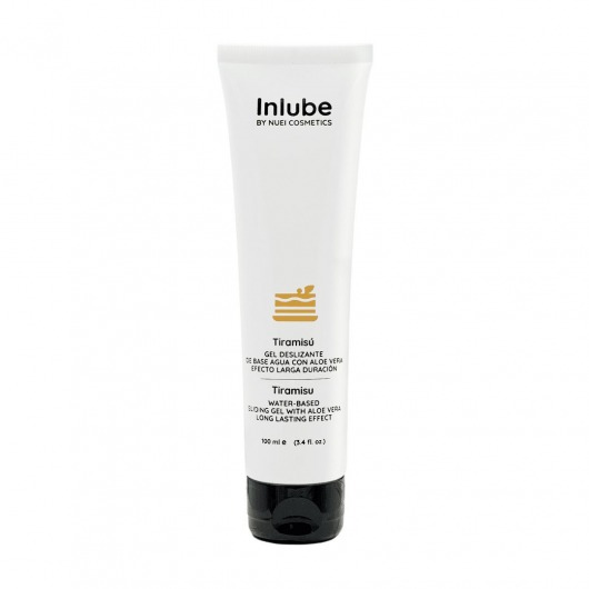 Водный лубрикант Nuei Inlube с алоэ вера и ароматом тирамису - 100 мл. - Nuei cosmetics - купить с доставкой в Северске