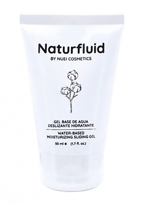 Экстраскользкий лубрикант на водной основе Nuei Naturfluid - 50 мл. - Nuei cosmetics - купить с доставкой в Северске