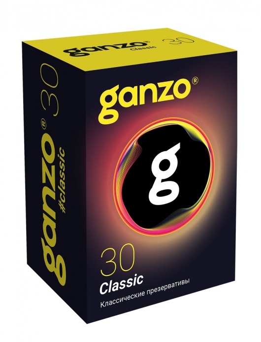 Классические презервативы с обильной смазкой Ganzo Classic - 30 шт. - Ganzo - купить с доставкой в Северске