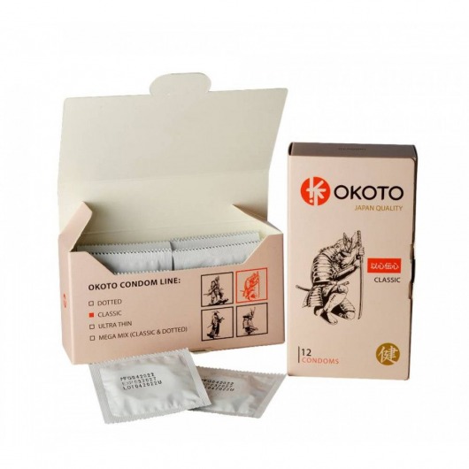 Презервативы OKOTO Classic - 12 шт. - Sitabella - купить с доставкой в Северске