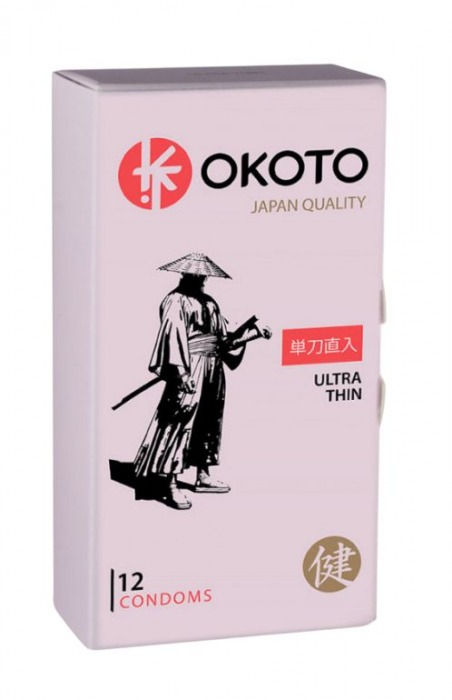 Тонкие презервативы OKOTO Ultra Thin - 12 шт. - Sitabella - купить с доставкой в Северске