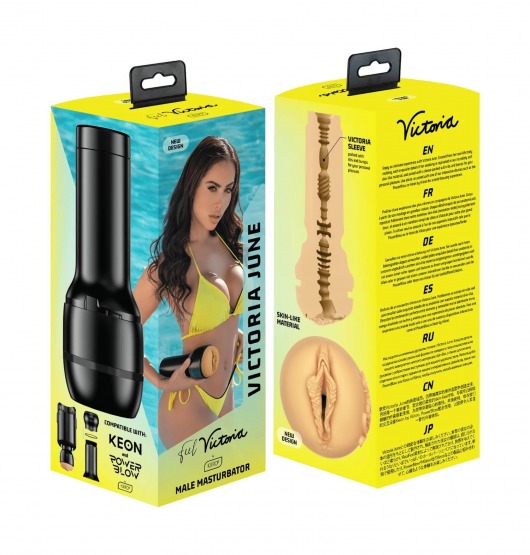 Мастурбатор-вагина FeelVictoria Stroker - Kiiroo - в Северске купить с доставкой