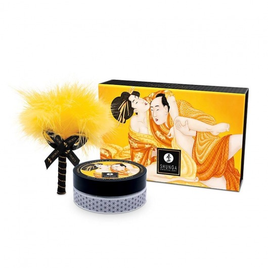 Массажная пудра с ароматом манго Luscious Mango - Shunga - купить с доставкой в Северске