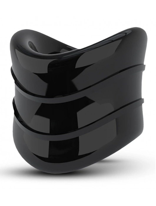 Черное эрекционное кольцо на мошонку Beef Ball Stretcher Snug X Long - Blush Novelties - в Северске купить с доставкой