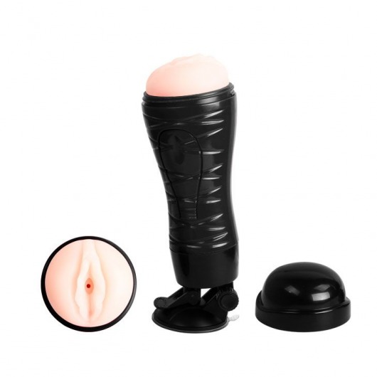 Мастурбатор-вагина Flora с присоской в основании - Baile - в Северске купить с доставкой