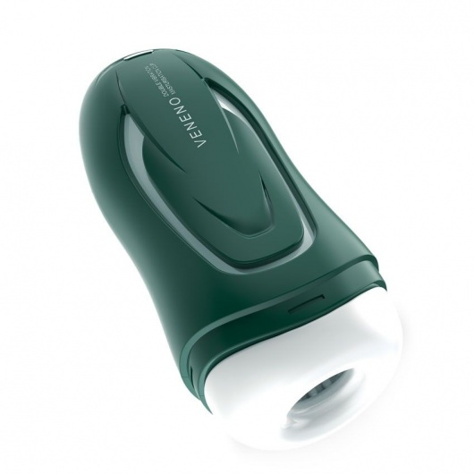 Зеленый вибромастурбатор с голосовым сопровождением Veneno - Rends - в Северске купить с доставкой