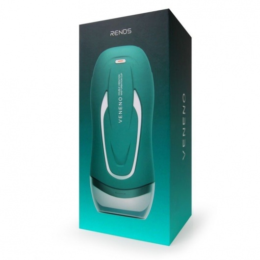 Зеленый вибромастурбатор с голосовым сопровождением Veneno - Rends - в Северске купить с доставкой