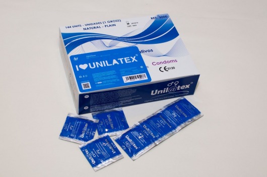 Классические презервативы Unilatex Natural Plain - 144 шт. - Unilatex - купить с доставкой в Северске