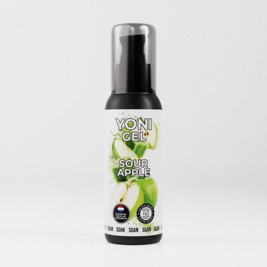 Лубрикант для орального секса SGAN со вкусом кислого яблока - 100 мл. - SGAN - купить с доставкой в Северске