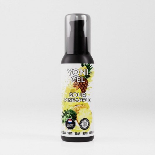 Лубрикант для орального секса SGAN со вкусом кислого ананаса - 100 мл. - SGAN - купить с доставкой в Северске