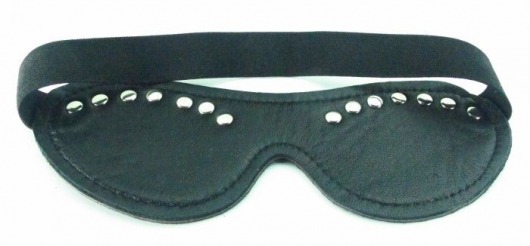 Коричневая маска с декором - БДСМ Арсенал - купить с доставкой в Северске