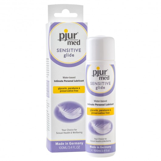 Лубрикант для чувствительной кожи pjur MED Sensitive glide - 100 мл. - Pjur - купить с доставкой в Северске