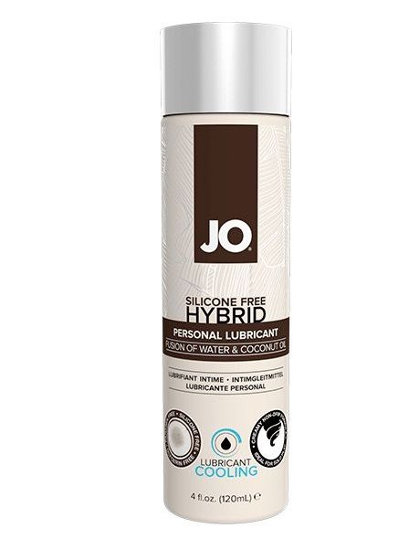 Водно-масляный лубрикант с охлаждающим эффектом JO Silicon free Hybrid Lubricant COOLING - 120 мл. - System JO - купить с доставкой в Северске