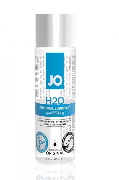 Нейтральный лубрикант на водной основе JO Personal Lubricant H2O - 60 мл. - System JO - купить с доставкой в Северске