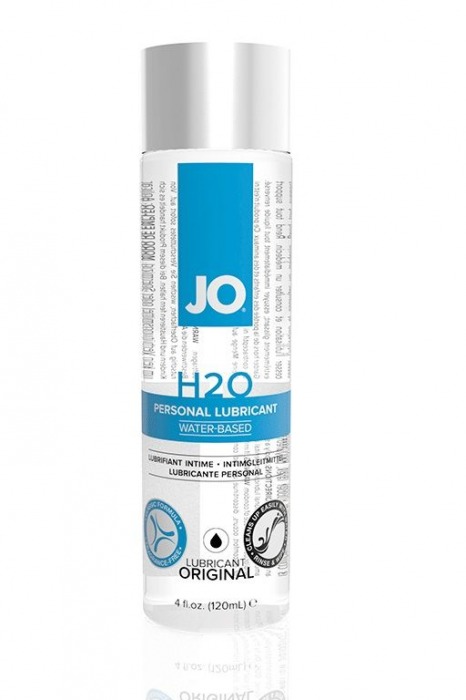 Нейтральный лубрикант на водной основе JO Personal Lubricant H2O - 120 мл. - System JO - купить с доставкой в Северске