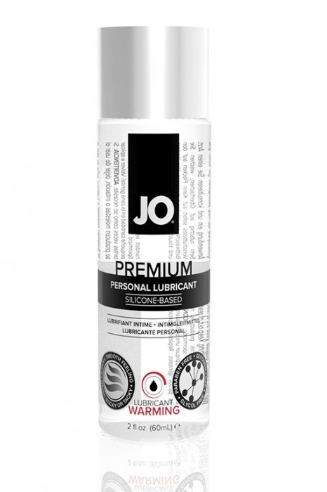 Возбуждающий лубрикант на силиконовой основе JO Personal Premium Lubricant  Warming - 60 мл. - System JO - купить с доставкой в Северске
