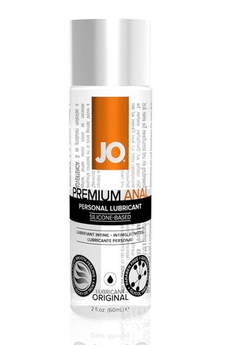 Анальный лубрикант на силиконовой основе JO Anal Premium - 60 мл. - System JO - купить с доставкой в Северске