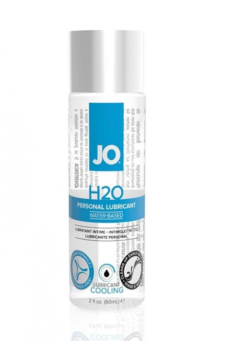 Охлаждающий лубрикант на водной основе JO Personal Lubricant H2O COOLING - 60 мл. - System JO - купить с доставкой в Северске